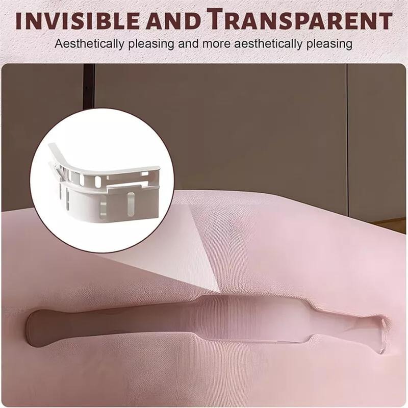 4 Pack Bed Sheet Holder With Adjustable Elastic Straps Fit Every Bed Size UK HOT UK - Image 7