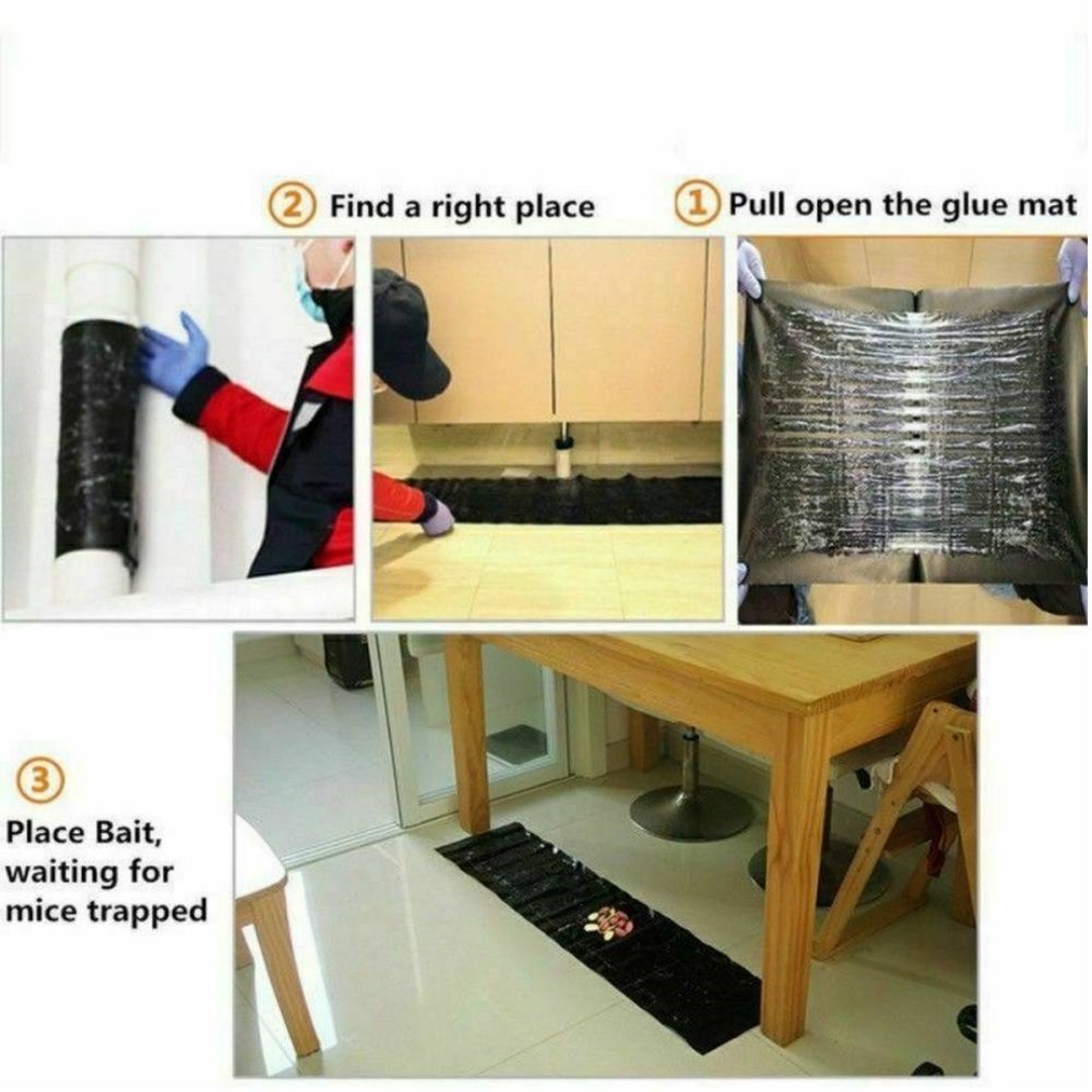 Mouse Traps Rat Mice Mouse Trap Board Snare Catcher Pad Pest Control UK - Image 5