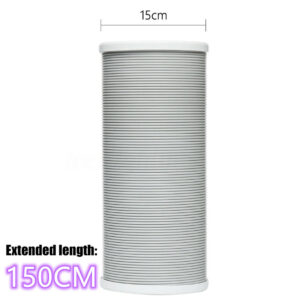 NEW 1.5M 2M 3 M Flexible Air Conditioner Exhaust Pipe Vent Hose Duct Outlet UK