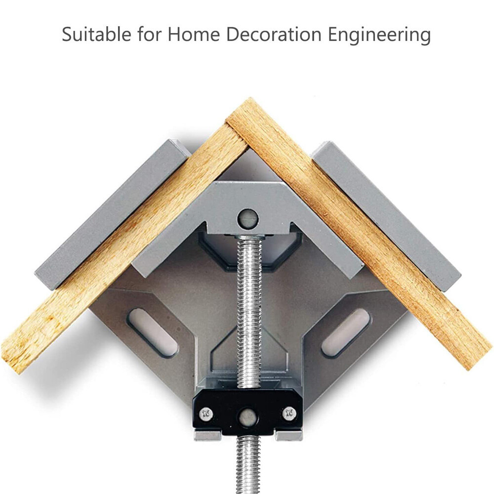 2X Corner Clamp 90 Degree Right Angle Clamps For Crafting Project Wood Tools UK - Image 3