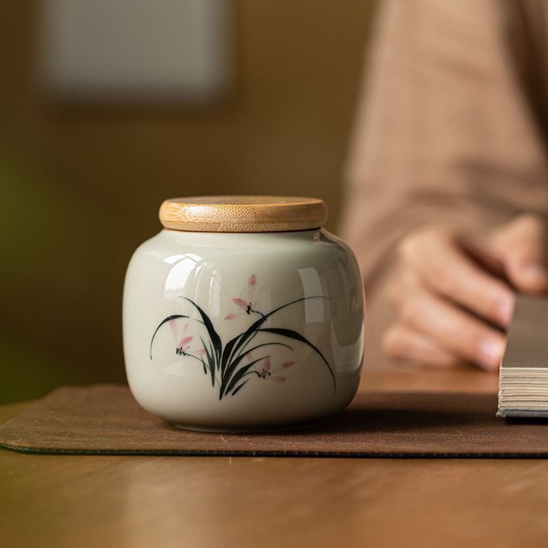 Porcelain Sealed Tea Warehouse Portable Sealed Cans - Image 5