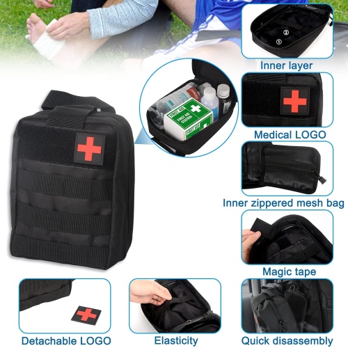 2 Set-Storage Bag, Back Seat Organizer With 3 Detachable Pouches, Tool Room, Warehouse, Outdoor Activity Use - Image 3