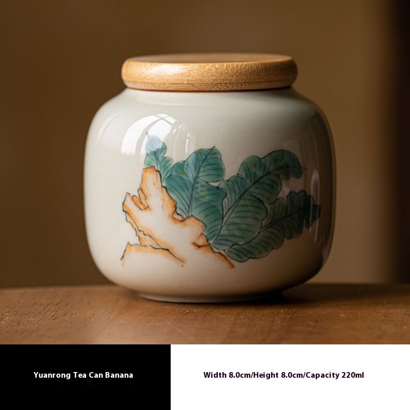 Porcelain Sealed Tea Warehouse Portable Sealed Cans - Image 2