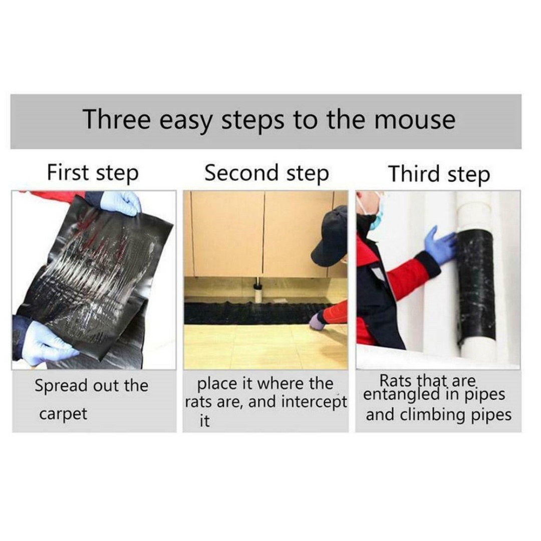 Mouse Traps Rat Mice Mouse Trap Board Snare Catcher Pad Pest Control UK - Image 8