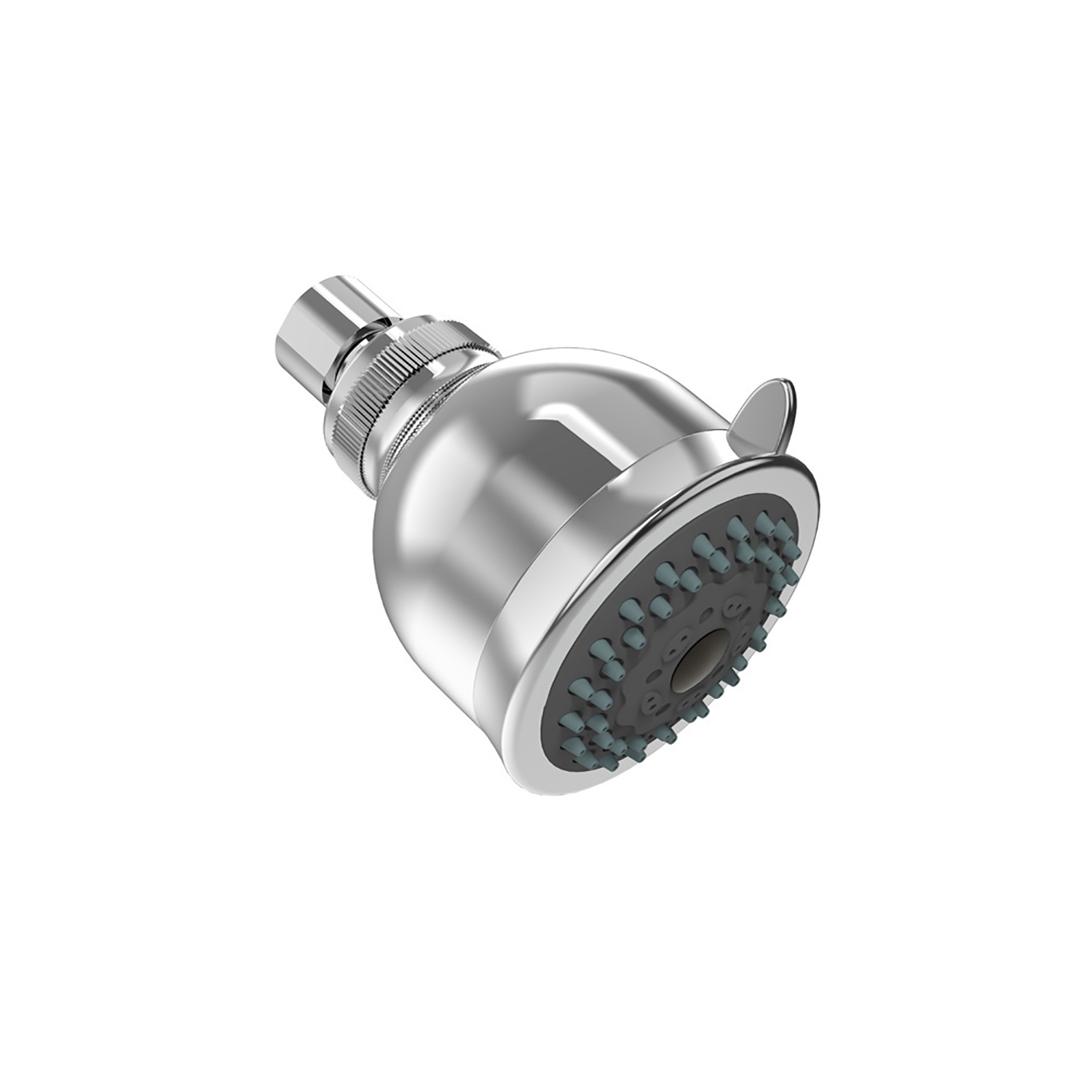 2-Spray Settings 2.92 In. Wall Mount Fixed Adjustable Shower Head In Chrome,,Non-EBAY Certified Warehouse - Image 4