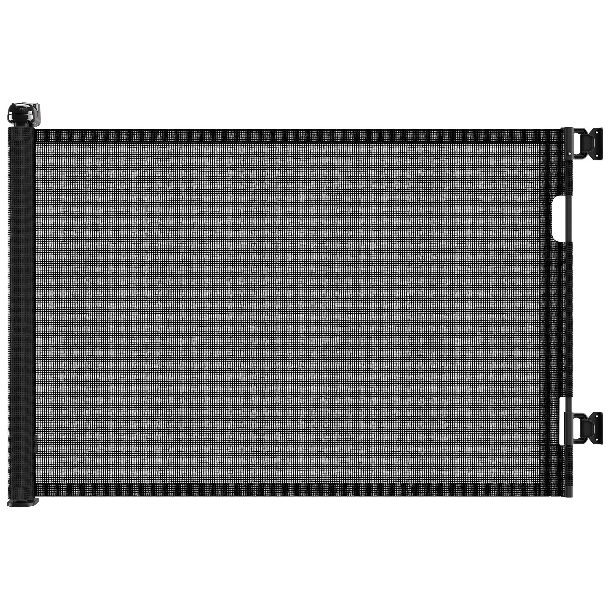 Retractable Baby Gate, Mesh Dog Gate For Doorways, Extends Up To 76 Wide, 33 Tall Child Safety Gate For Doorways, Indoor & Outdoors, Stairs, Hallways, Black Non-EBAY Certified Warehouse - Image 9