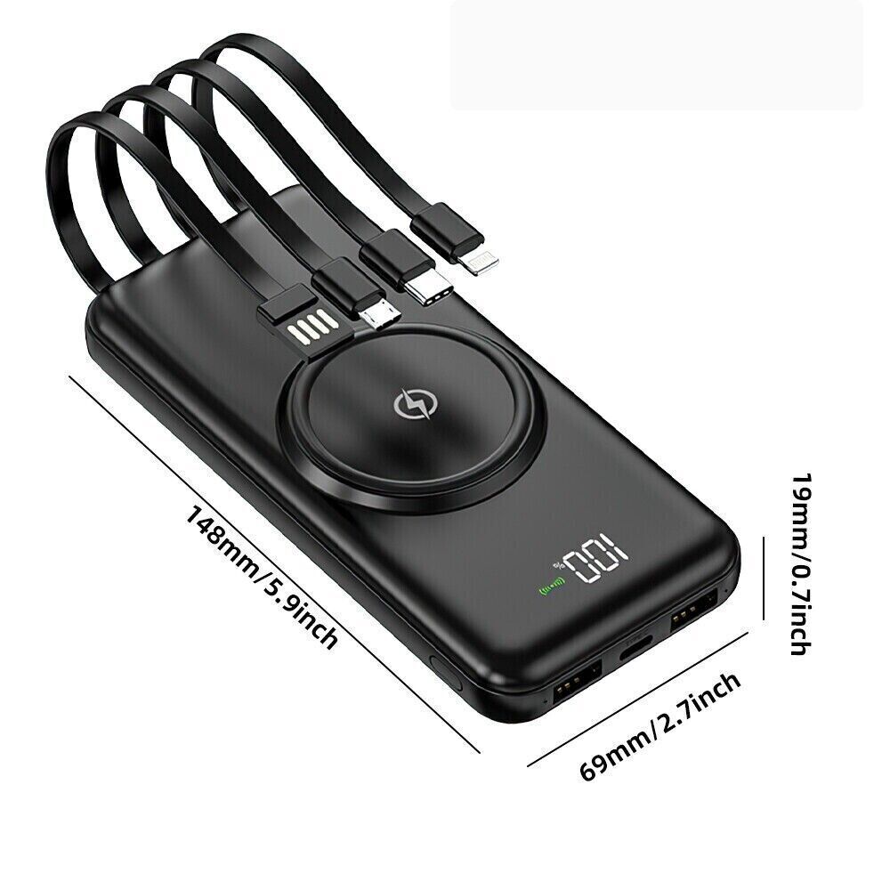20000mAh Power Bank Fast Charger Battery Pack Portable 5 USB For Mobile Phone UK - Image 7