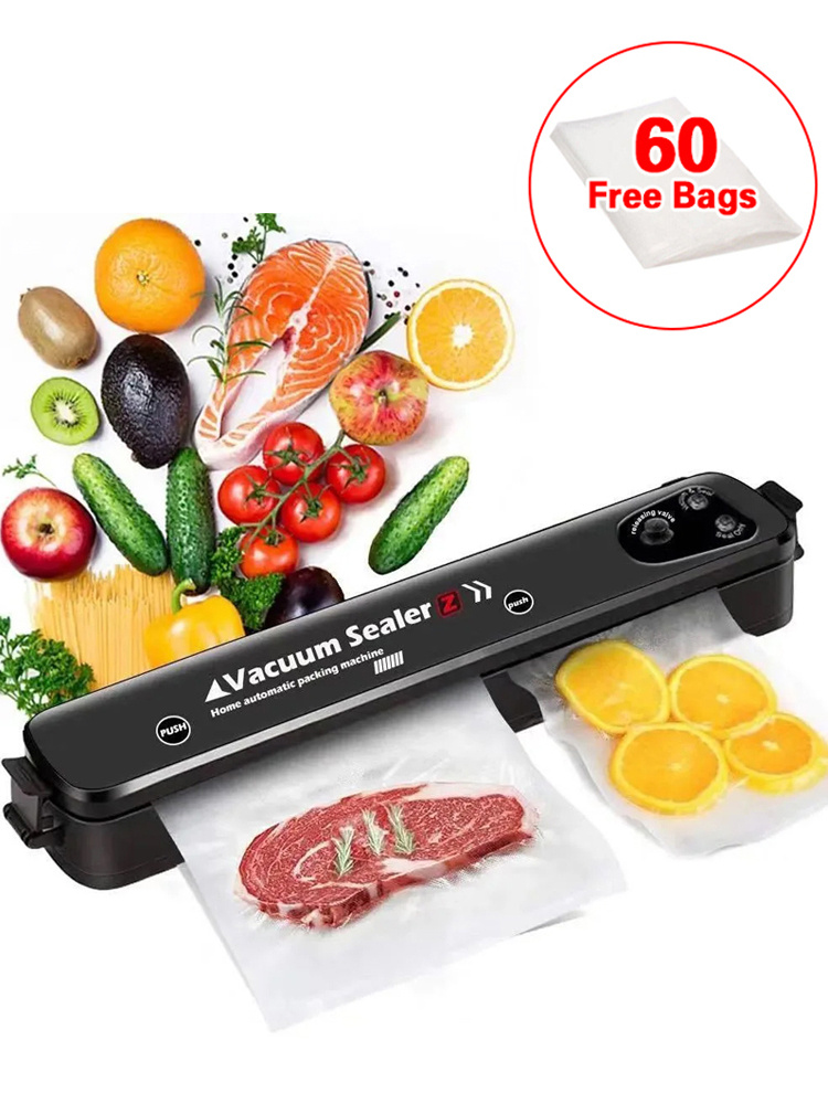 Vacuum Food Sealer Automatic Manual Sealer Dry Wet Pack Machine With 60 Bags UK - Image 10