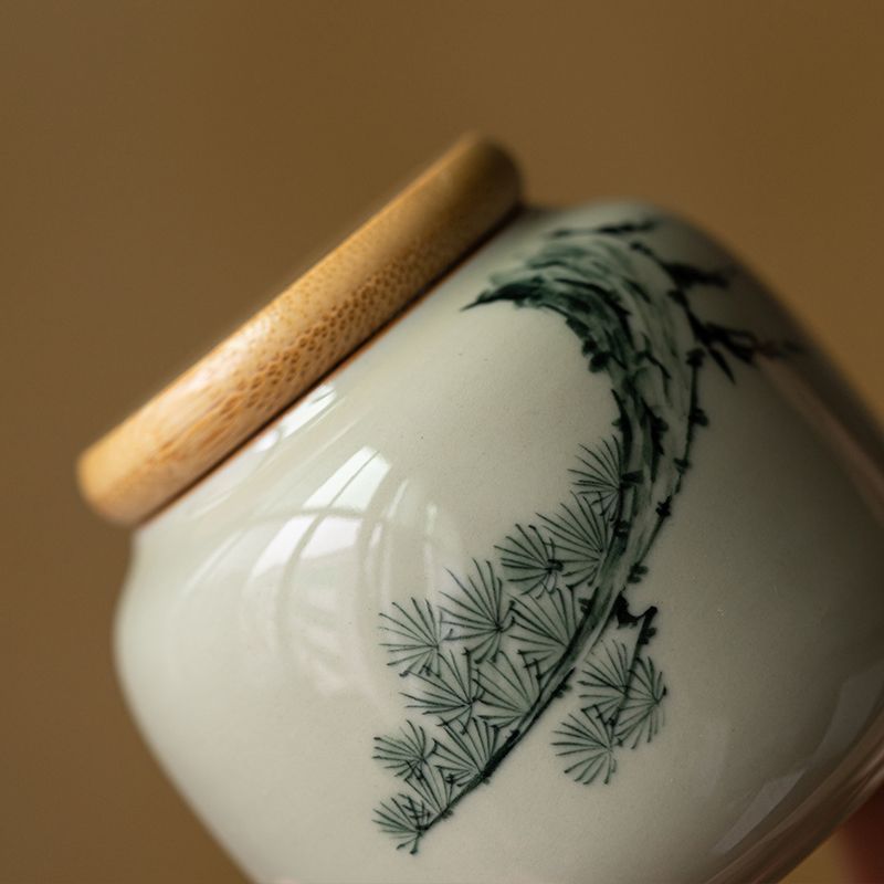 Porcelain Sealed Tea Warehouse Portable Sealed Cans - Image 4