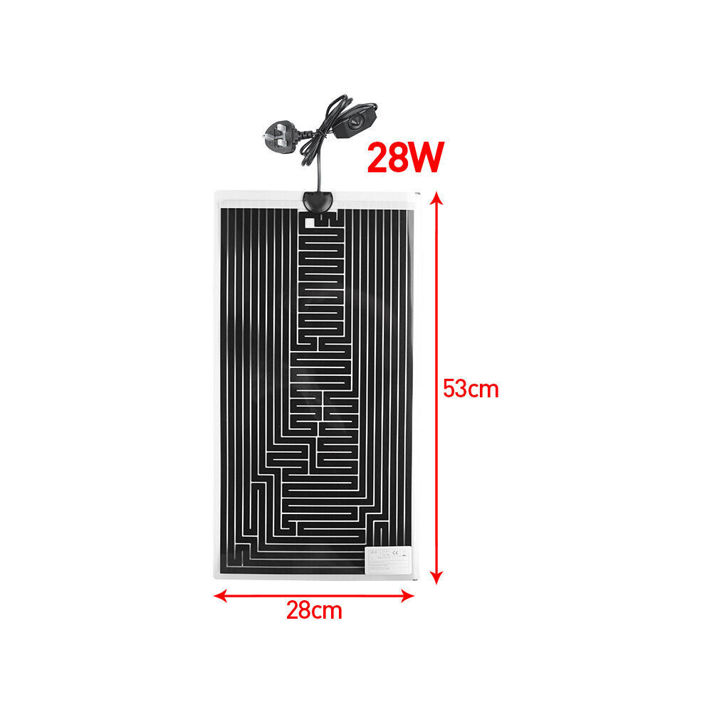 Reptile Vivarium Heat Mat Heating Warm Heater Pad With Thermostat Controller UK - Image 3