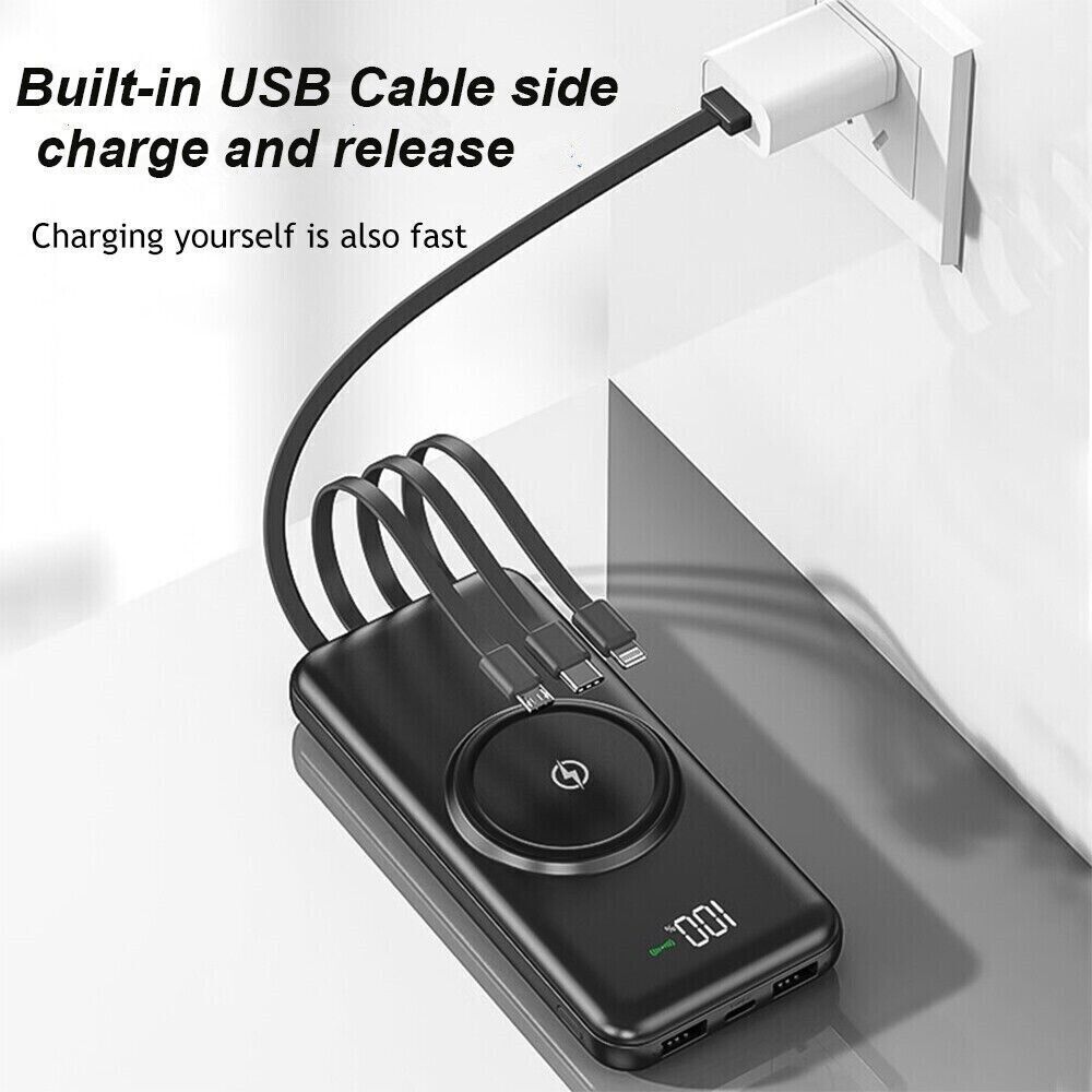 20000mAh Power Bank Fast Charger Battery Pack Portable 5 USB For Mobile Phone UK - Image 4