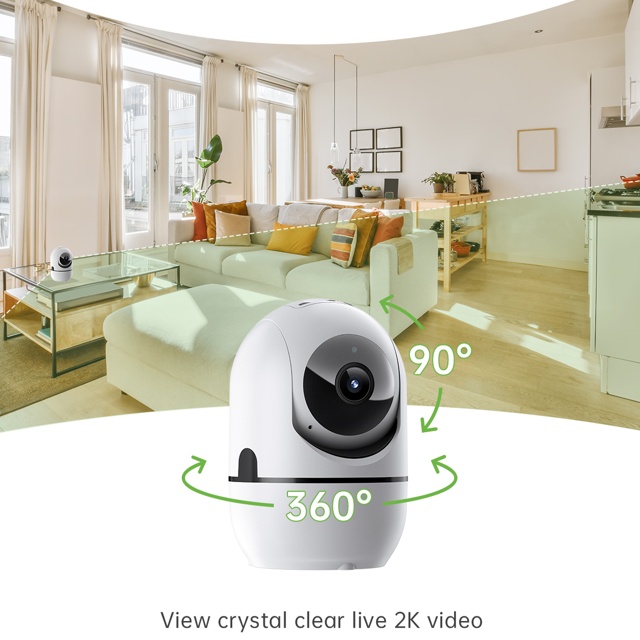 2-way Video Call Network Camera PTZ WIFI Security Cam AI Smart Camera For Home Night Vision Wireless Indoor Camera - Image 3