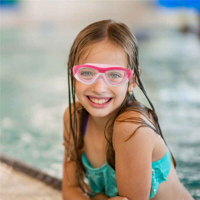 Kids Anti-Fog Swimming Goggles Pool Swim Glasses For Children Boys Girls Swim Uk - Image 5