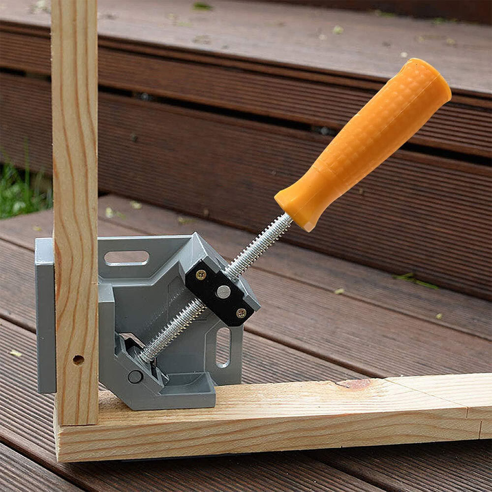 2X Corner Clamp 90 Degree Right Angle Clamps For Crafting Project Wood Tools UK - Image 9