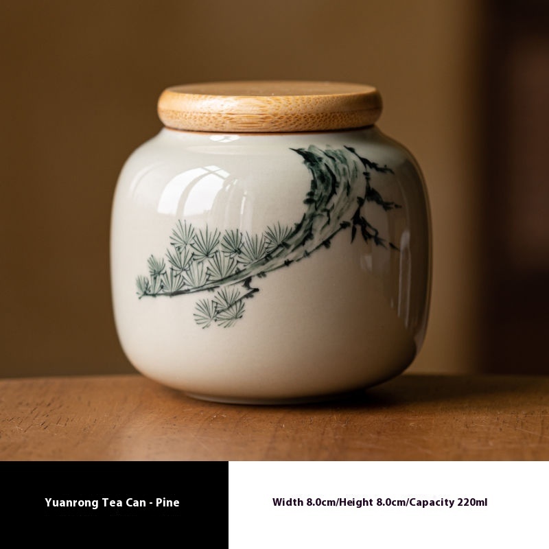 Porcelain Sealed Tea Warehouse Portable Sealed Cans - Image 8