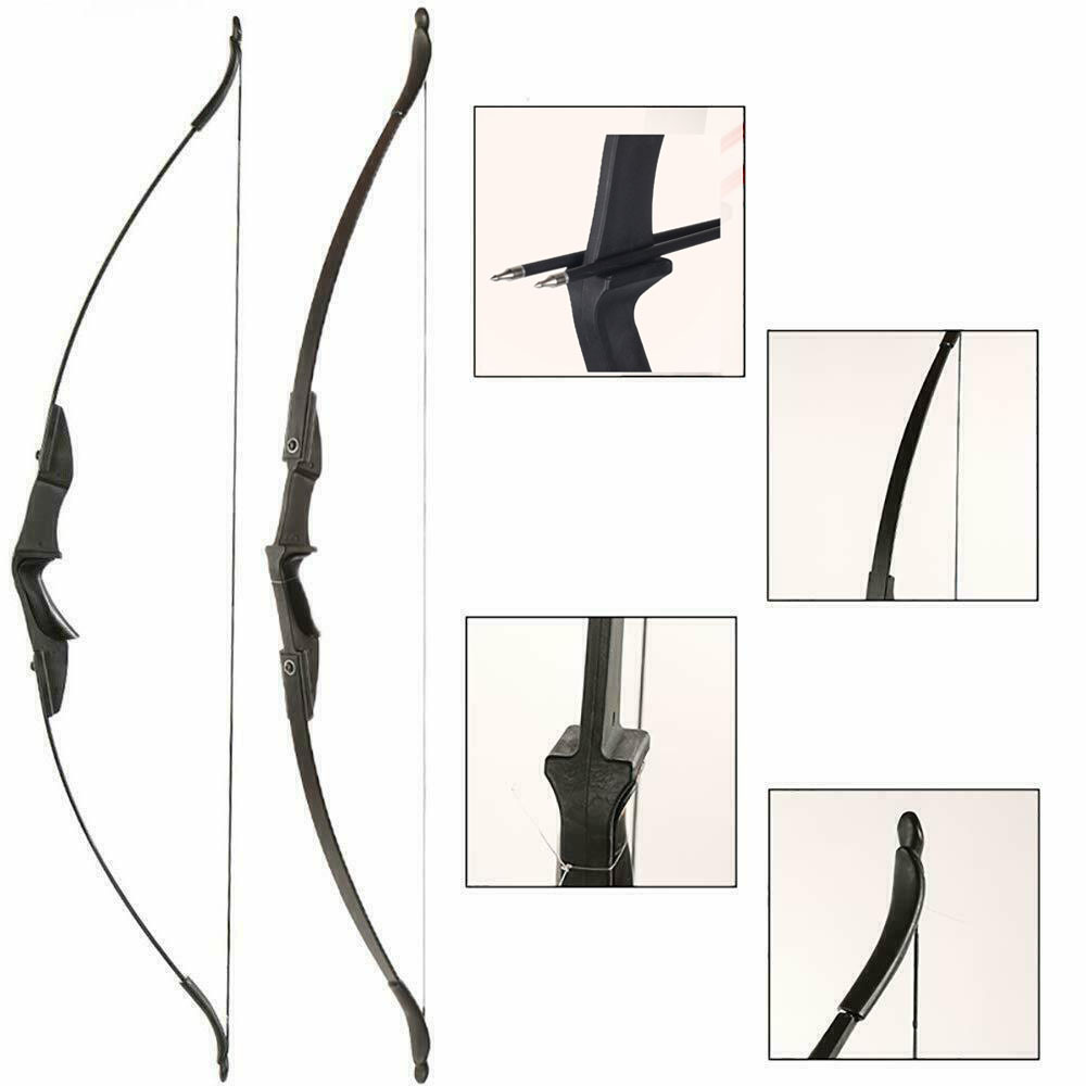 53 Takedown Recurve Bow Fiberglass Arrows Set 40lbs Archery Bow Hunting Shoot UK - Image 9