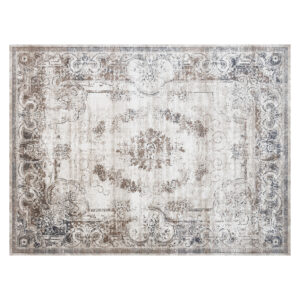 8x10 Boho Area Rug, Machine Washable Carpet For Living Room, Bedroom, Dining Room, Kitchen, Home Office, Brown