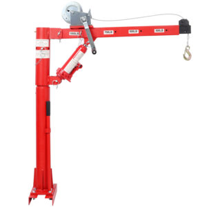 10 0 0  Lbs Pickup Truck Crane With Manual Winch, Four Capacity For 5 0 0 Lbs 6 0 0 Lbs 7 0 0 Lbs 10 0 0 Lbs,Heavy Duty Lifting For Factory, Warehouse, Construction