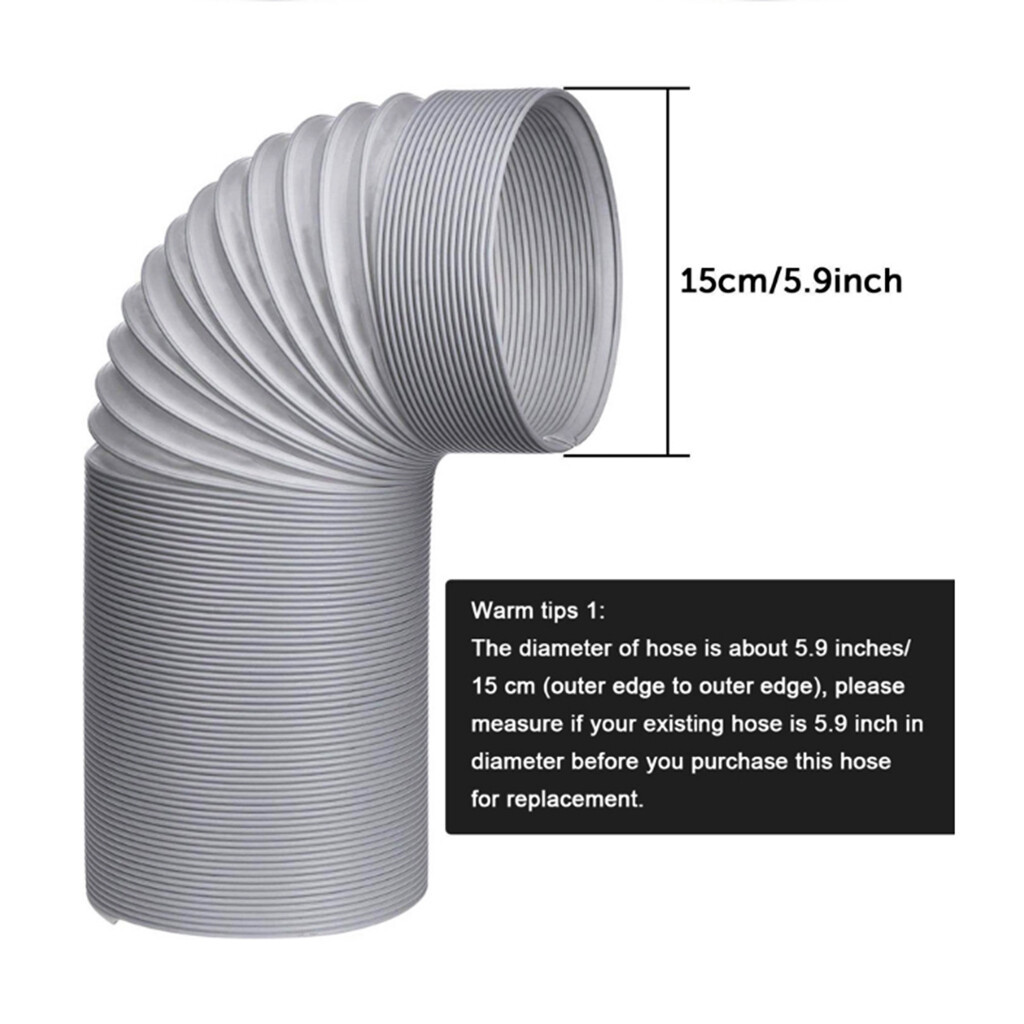 NEW 1.5M 2M 3 M Flexible Air Conditioner Exhaust Pipe Vent Hose Duct Outlet UK - Image 3
