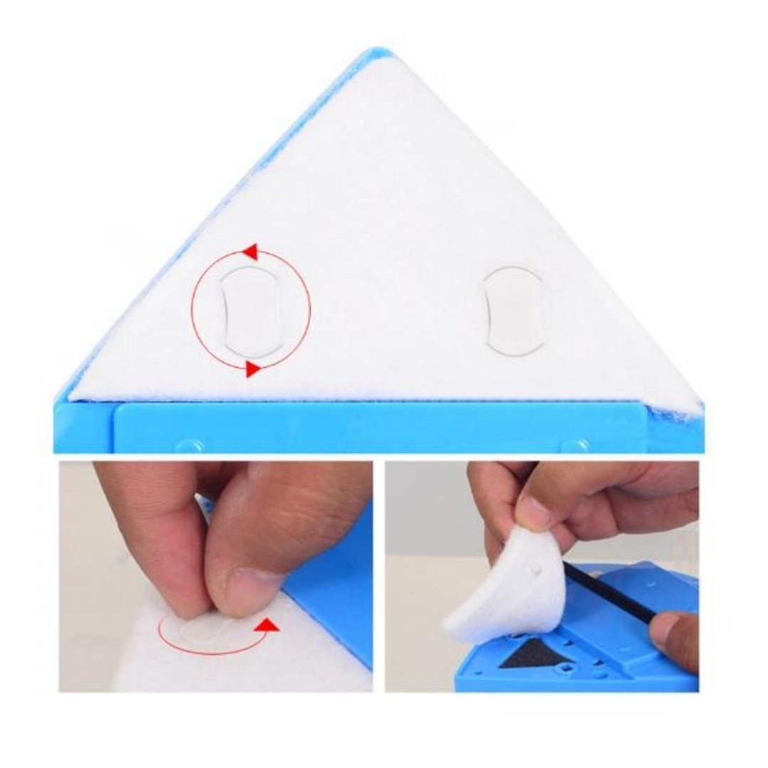 2-3 Days Arrive Magnetic Window Double Sided Cleaning Single Glazed Glass Cleaner Sponge Wiper UK - Image 6