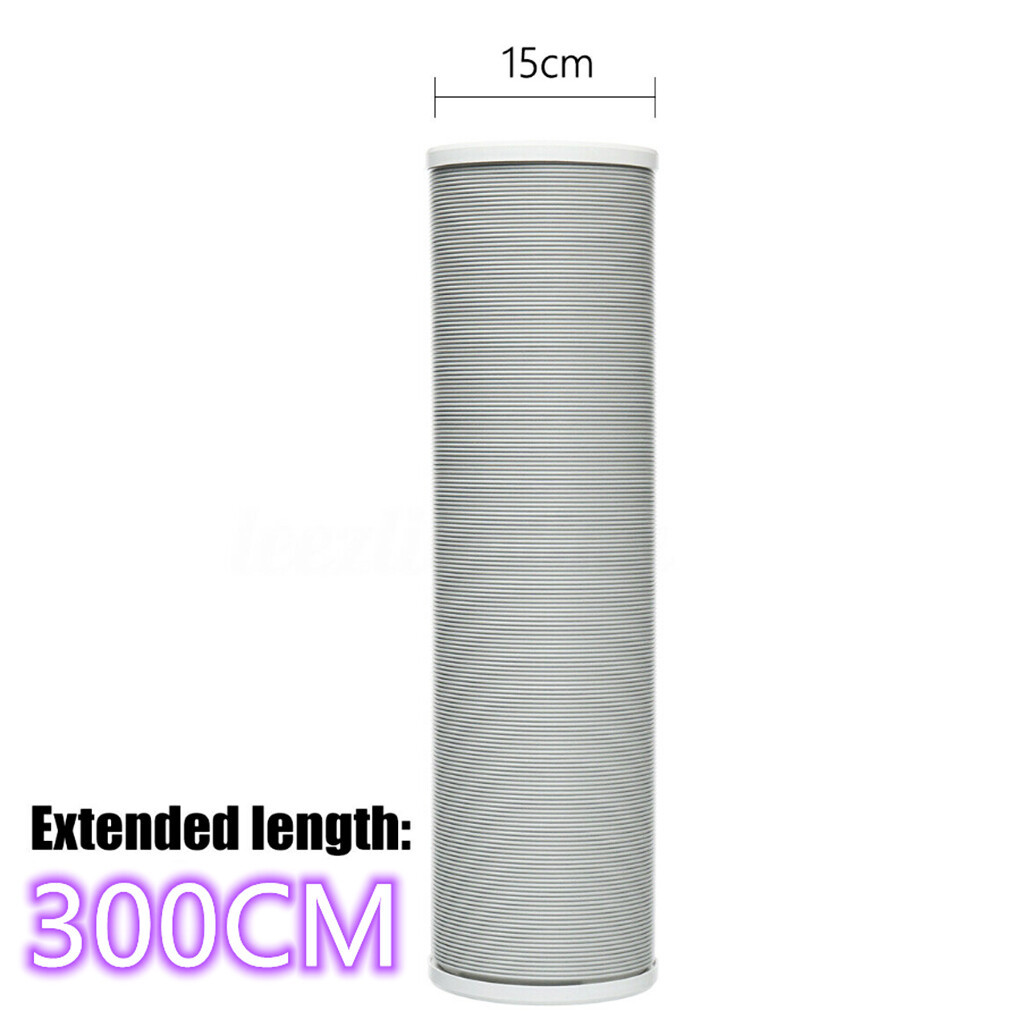 NEW 1.5M 2M 3 M Flexible Air Conditioner Exhaust Pipe Vent Hose Duct Outlet UK