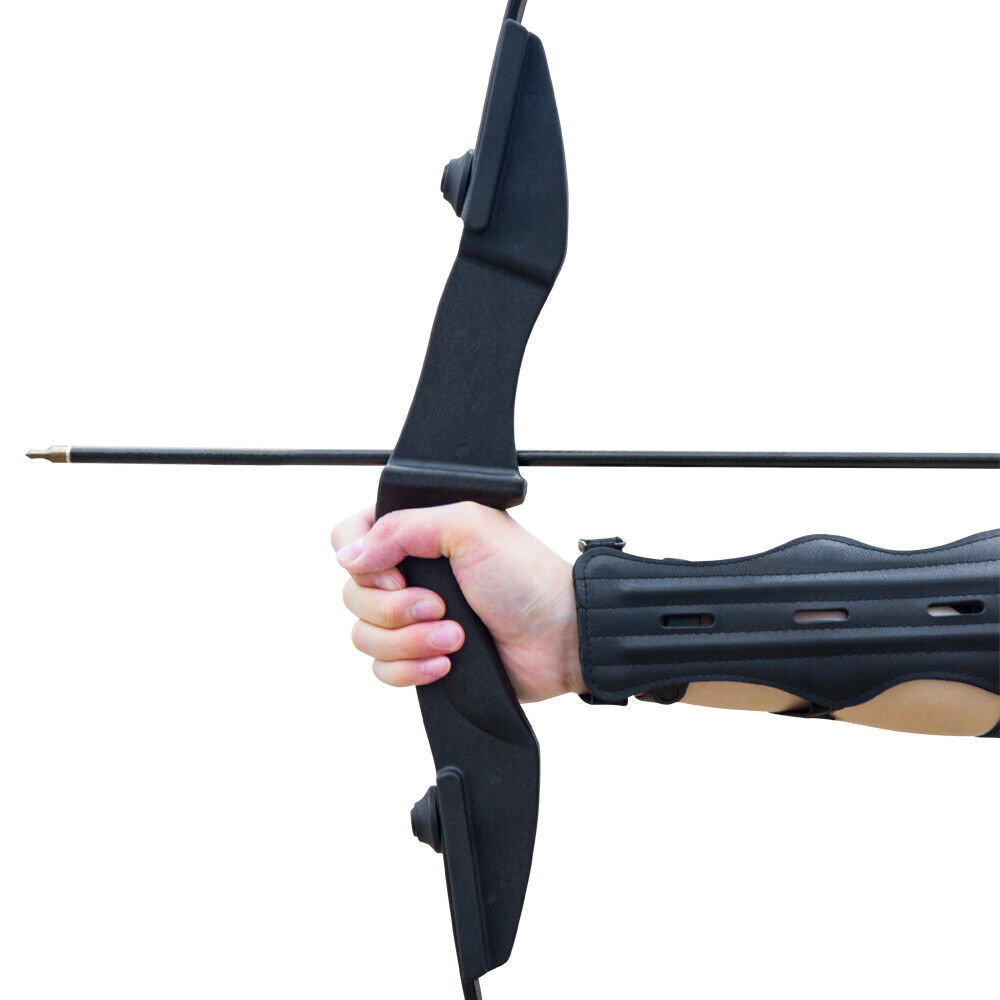 53 Takedown Recurve Bow Fiberglass Arrows Set 40lbs Archery Bow Hunting Shoot UK - Image 2