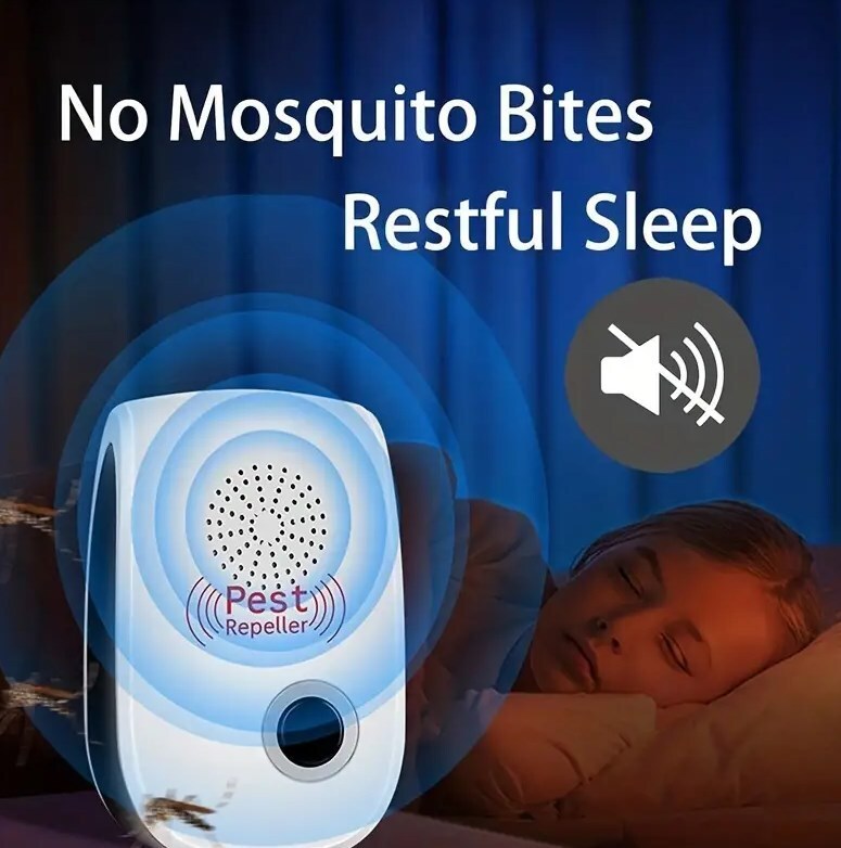 4X Ultrasonic Pest Control Repeller UK Plug-in Reject Rat Mouse Mice Spider - Image 4