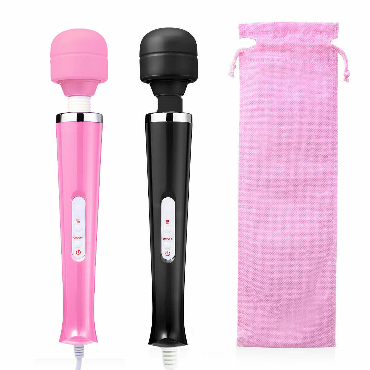 20 Speed Magic Massager Wand Full Body Pain Powerful Waterproof 10 Vibration Mode Massage Vibration UK Plug - Image 2