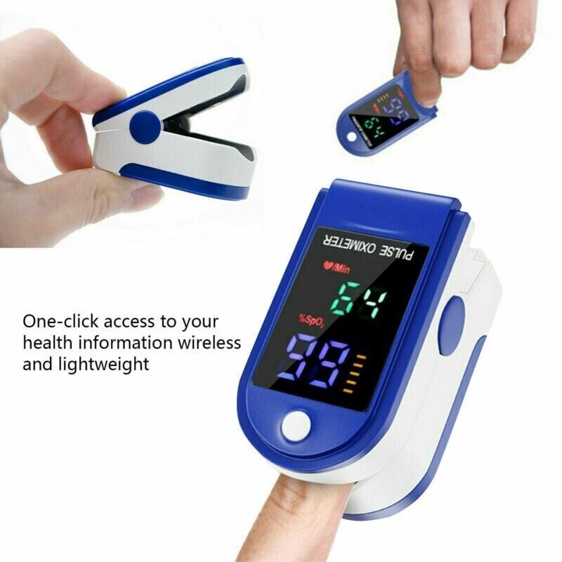 Finger Pulse Oximeter Blood Oxygen Saturation Meter SpO2 Heart Rate Monitor UK - Image 7