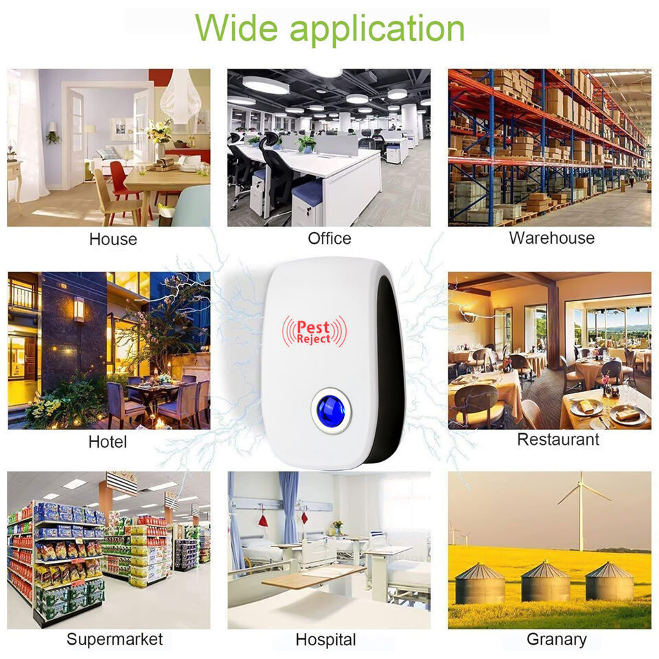 4X Ultrasonic Pest Control Repeller UK Plug-in Reject Rat Mouse Mice Spider - Image 7
