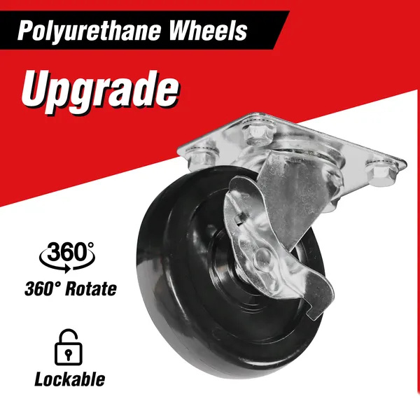 Rolling Tool Chest With 7-Drawer Tool Box With Wheels Multifunctional Tool Cart Mechanic Tool Storage Cabinet For Garage, Warehouse, Workshop, Repair Shop - Image 3