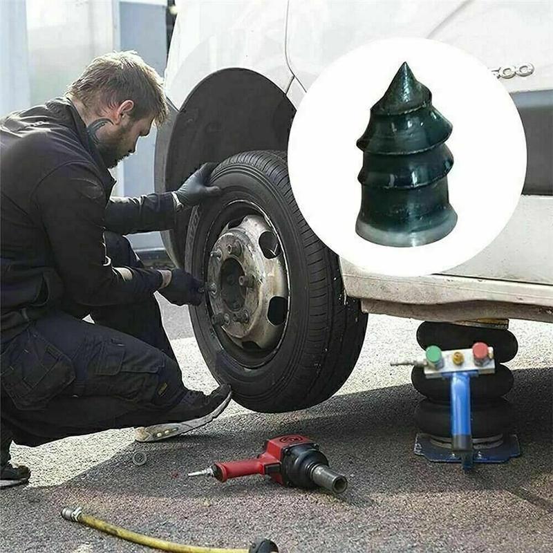 Tire Repair Screw In Rubber Plug Nail Car Tyre Puncture Repair Tool Kit Off-Road UK - Image 2