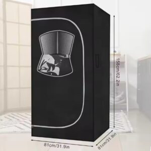 USA Warehouse Free Shipping Home Use Portable Sauna Tent With 2.6L Steamer Foldable Full-Body Sauna Portable Steam Sauna