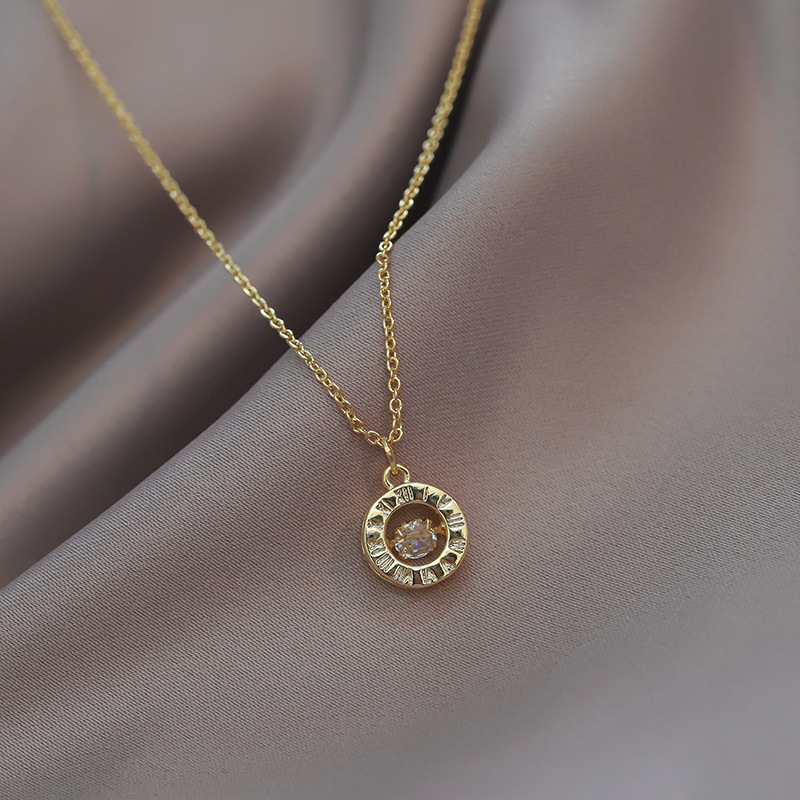 New Fashion Trending Cold Style Personalized Bow Sweet Geometry Necklace - Image 3