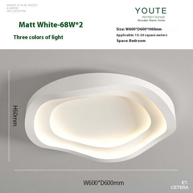 Creative Trending New Lamps Modern Minimalist Bedroom Ceiling - Image 3