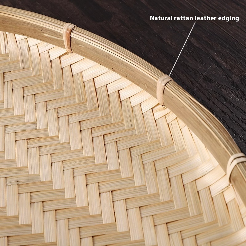 Drying Tray Handmade Bamboo Products Storage Bamboo Products Decorative Sieve - Image 8