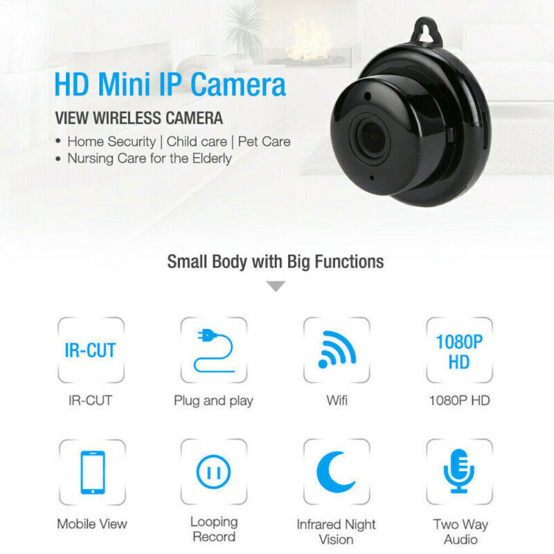 CCTV Camera WiFi 1080P Wireless IR Indoor Outdoor Security Night Vision Home CAM - Image 5