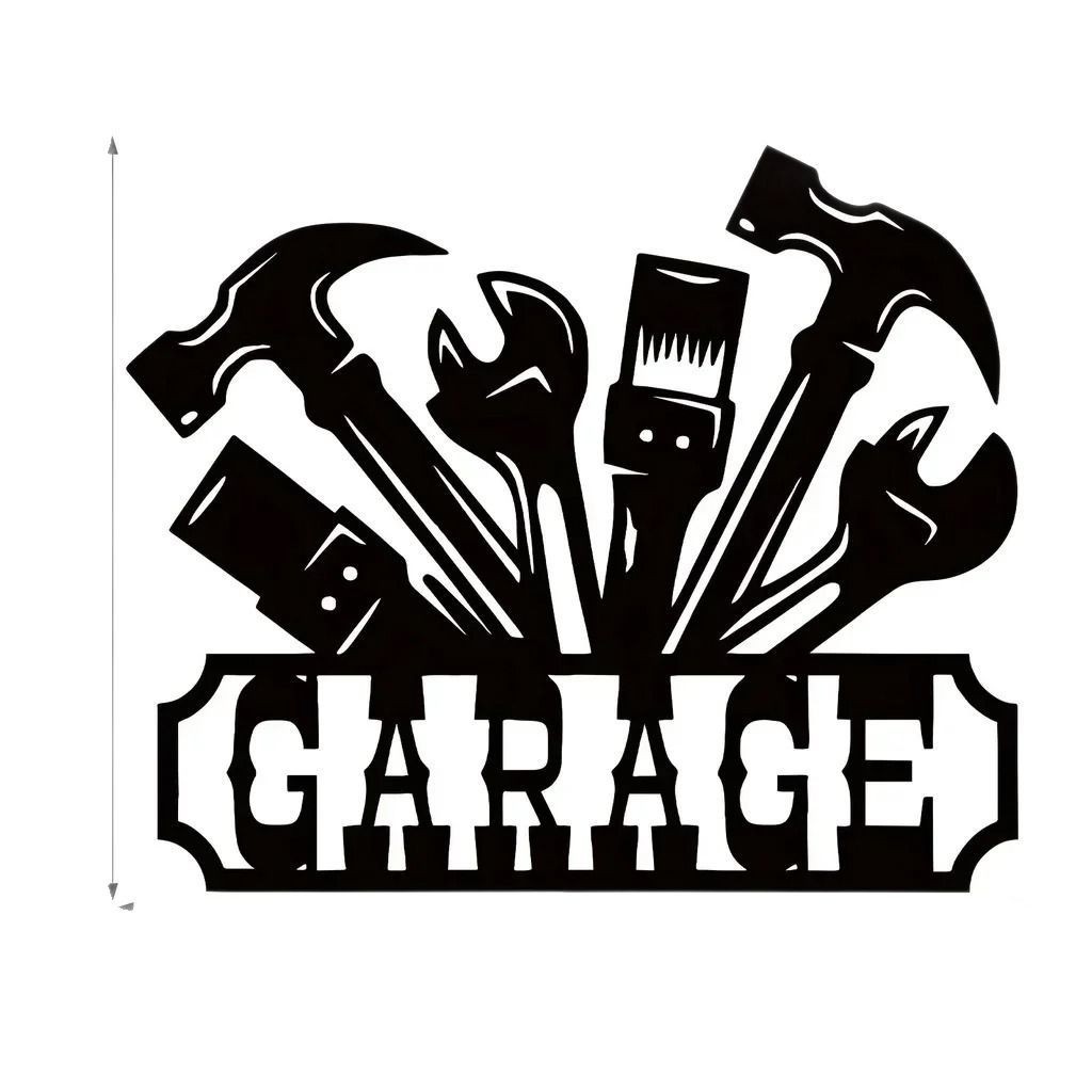 Warehouse Tools Wall Decoration Iron Crafts - Image 2