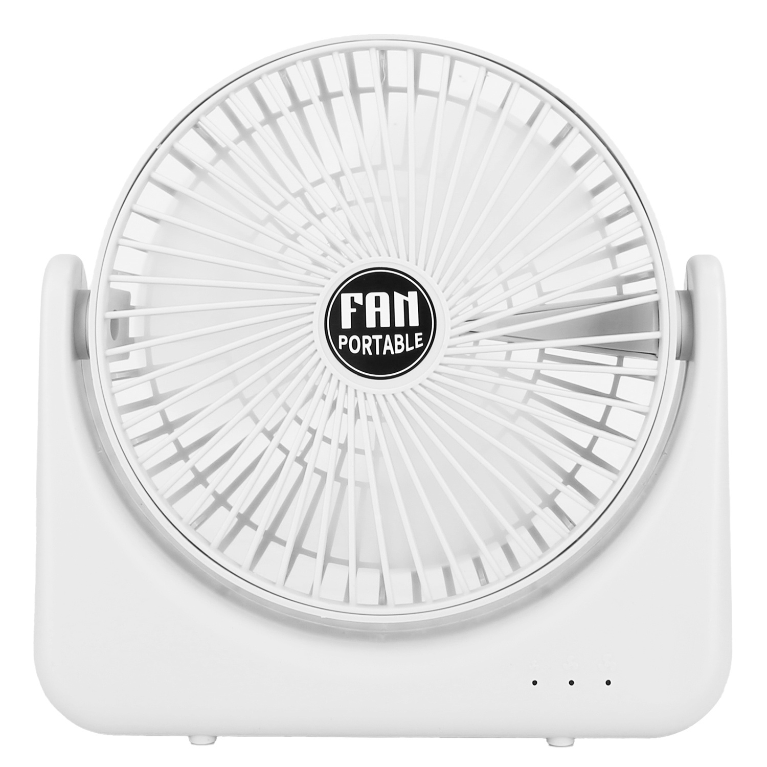 6.5in Desk Fan USB Powered 2 Speeds Table Cooling Fan Tilt Quiet Desktop Fan For Bedroom Office - Image 9