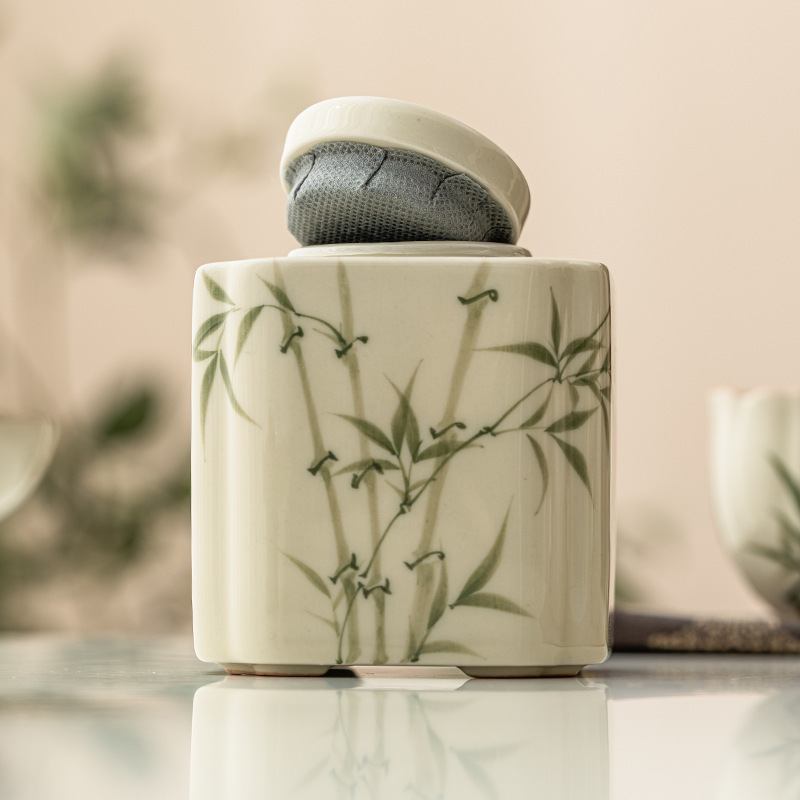 Moisture-proof Household Chinese High-grade Pu'er Green Tea Warehouse - Image 3