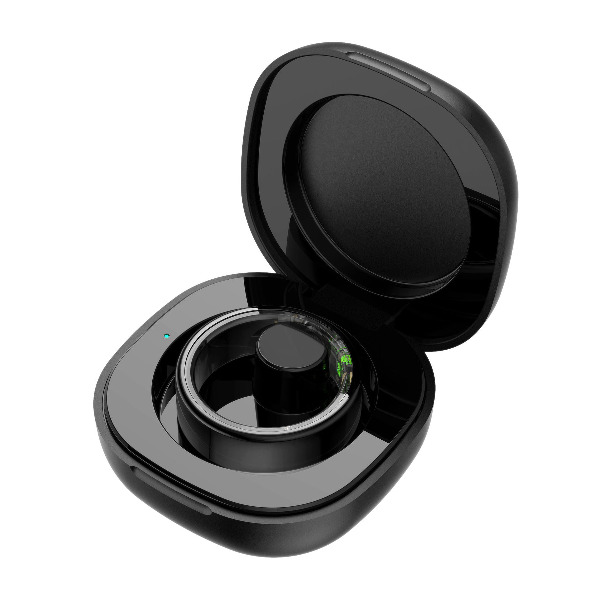 New Smart Ring Remote Control Pressure Ring Charging Warehouse - Image 7