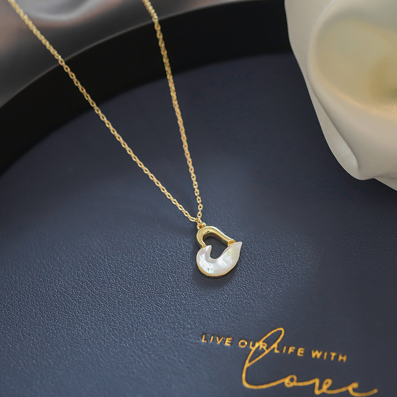 New Fashion Trending Cold Style Personalized Bow Sweet Geometry Necklace - Image 6