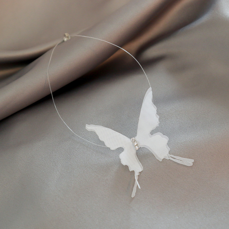 New Fashion Trending Cold Style Personalized Bow Sweet Geometry Necklace - Image 7