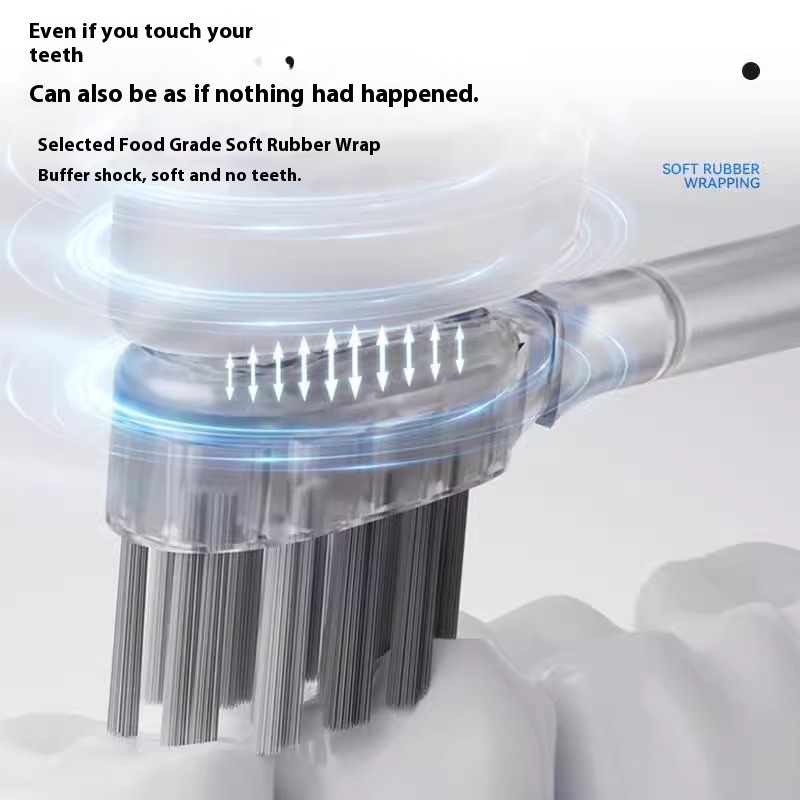 Electric Toothbrush Sweeping Sterilization Warehouse Sweeping Shock Integrated Rechargeable - Image 7