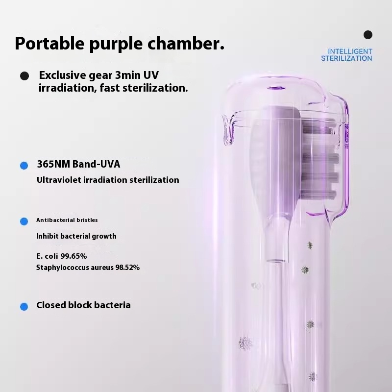 Electric Toothbrush Sweeping Sterilization Warehouse Sweeping Shock Integrated Rechargeable - Image 2