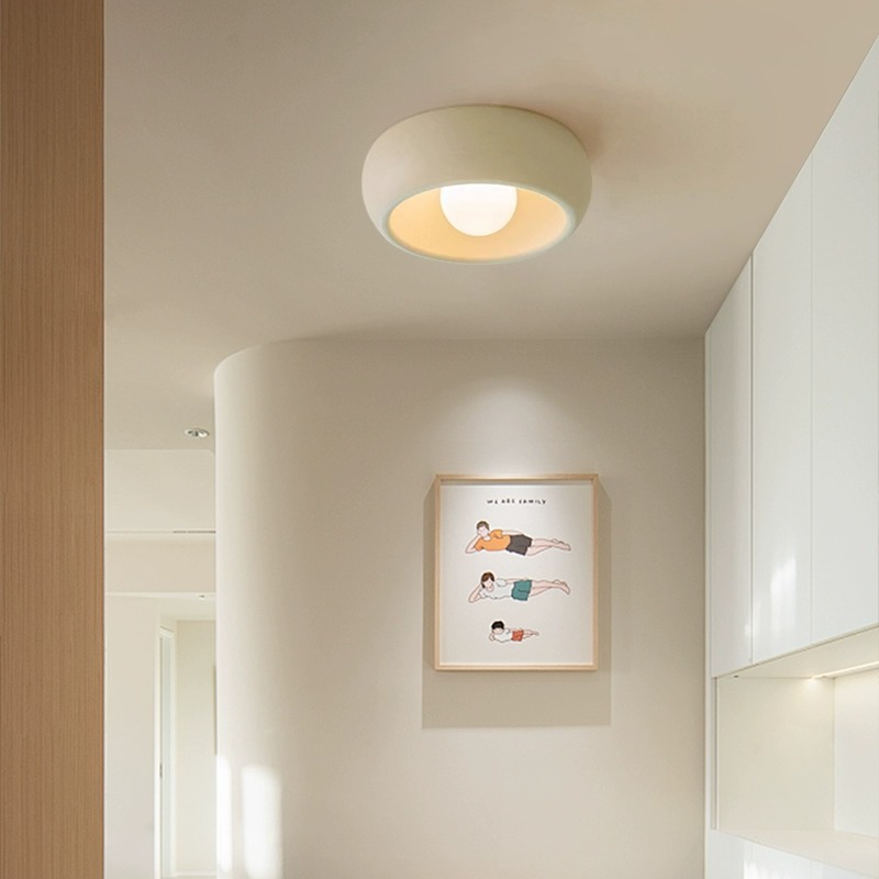 Entrance Ceiling Lamp Trending Creative Cream Household - Image 4