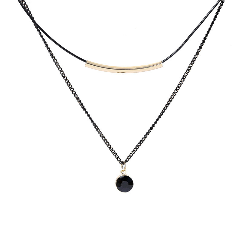 New Fashion Trending Cold Style Personalized Bow Sweet Geometry Necklace - Image 5