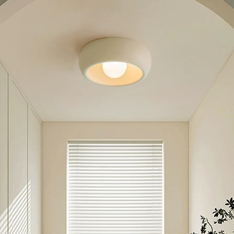Entrance Ceiling Lamp Trending Creative Cream Household