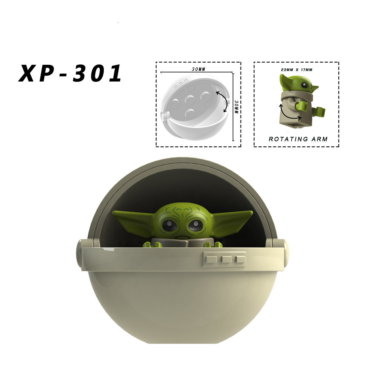 Space warehouse assembled building block toys - Image 2