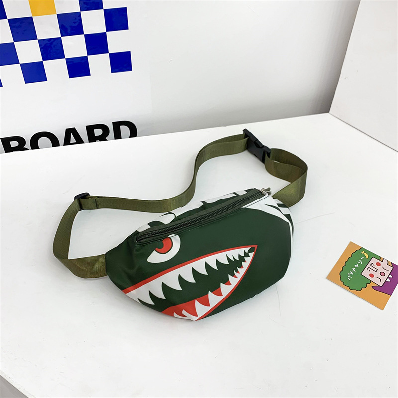 Little Shark Children's Handsome Fashion Trending Chest Bag - Image 6